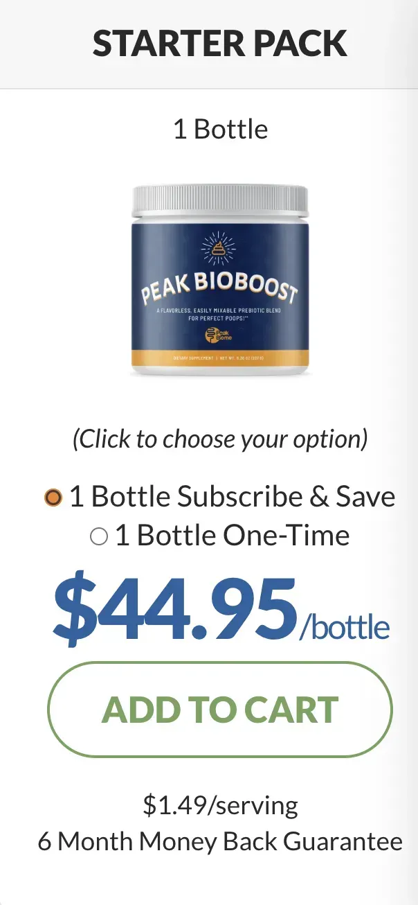 Peak BioBoost 1 Bottle