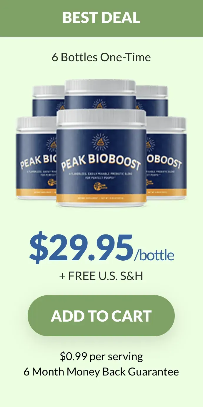 Peak BioBoost- 6 Bottle
